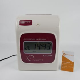 Máy chấm công thẻ giấy Ronald-Jack RJ2200N