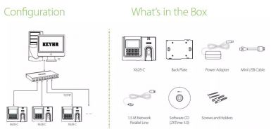 Máy chấm công Ronald-Jack X628C