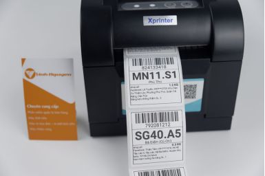 Máy in mã vạch Xprinter XP 350BM