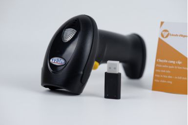 Máy quét mã vạch không dây Syble 2D 6208RB