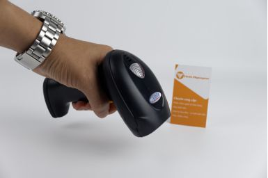 Máy quét mã vạch không dây Syble 2D 6208RB