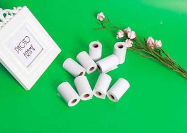 Giấy in hóa đơn K80 [Ø 45mm- 18met]