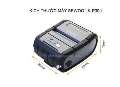 Máy in hóa đơn không dây Sewoo LK – P30II