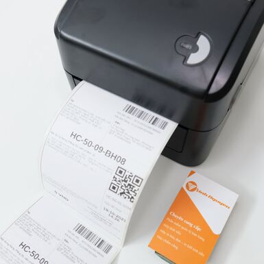 Máy In Mã Vạch Xprinter XP-420B USB + LAN