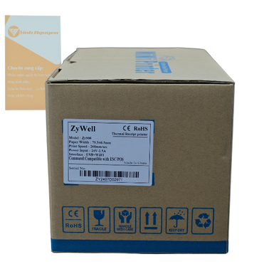 Máy in hóa đơn Zywell ZY908 (Wifi,usb)