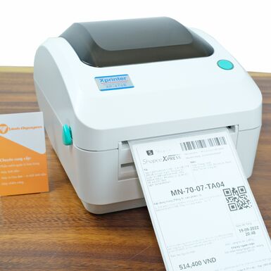 Máy in mã vạch Xprinter XP- 470B USB