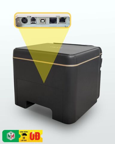 Máy in hóa đơn Zywell Zy608 (USB,LAN,RS232)